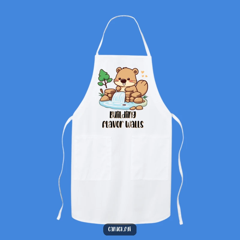 Funny Beaver Dam Builder Apron: Build a Masterpiece in the Kitchen!