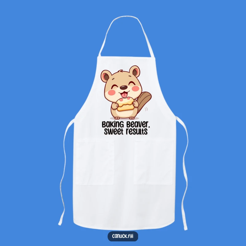 Funny Pastry Animal Apron, Kitchen Gift for Sweet Cooks