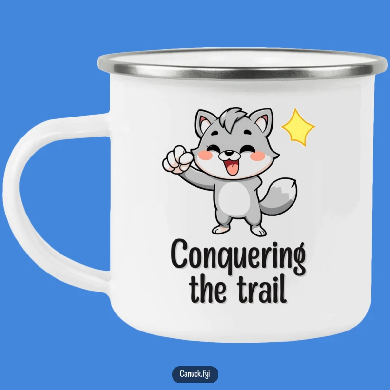 Funny Animal Fist Pump Camping Mug - Celebrate Adventures