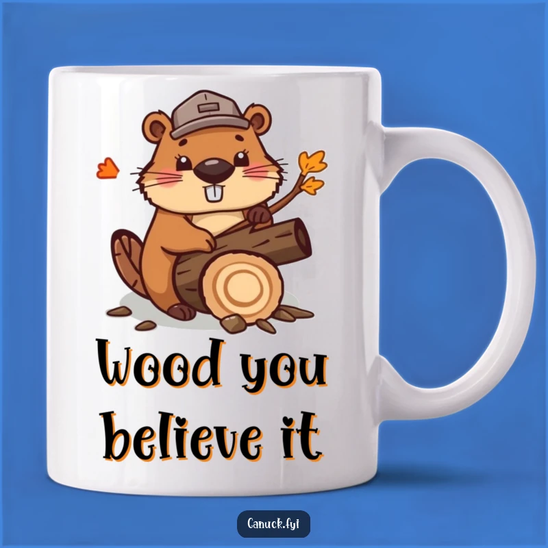 Funny Beaver Lumberjack Mug: Chopping Fun Gift Idea