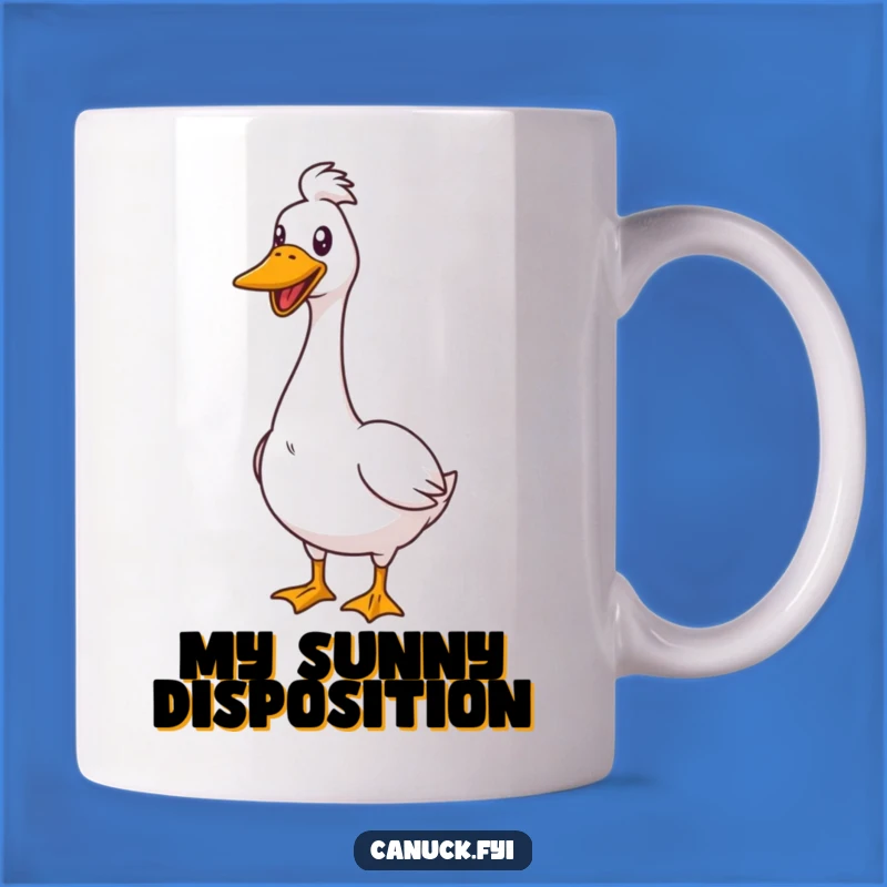 Funny Goose Honk Mug: Proud Bird Humor, Cheerful Animal Gift