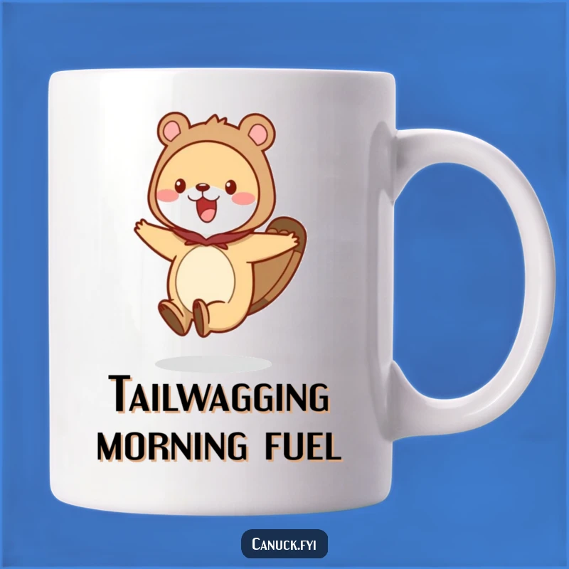 Funny Beaver Tail Animal Mug - Hilarious Costume Fun - Perfect Funny Gift