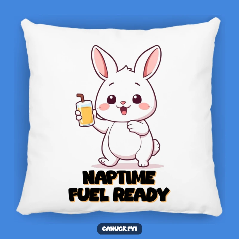 Funny Bouncing Rabbit Pillow - Cozy & Hilarious Thirsty Accent for Decor Gift