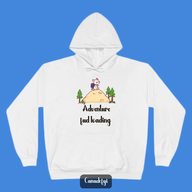 Funny Creature Hiking Hoodie: Cozy and Hilarious Outdoor Adventure Wear Gift