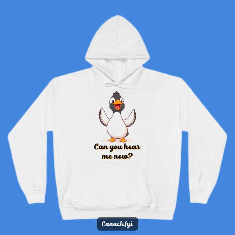 Funny Joyful Loon Hoodie - Cozy Bird Call Apparel, The Ultimate Funny Gift!