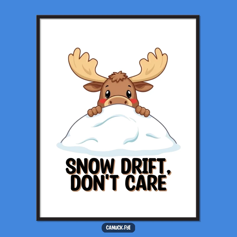 Free Printable Moose Wall Art: Quirky Curious Animal Downloadable Decor