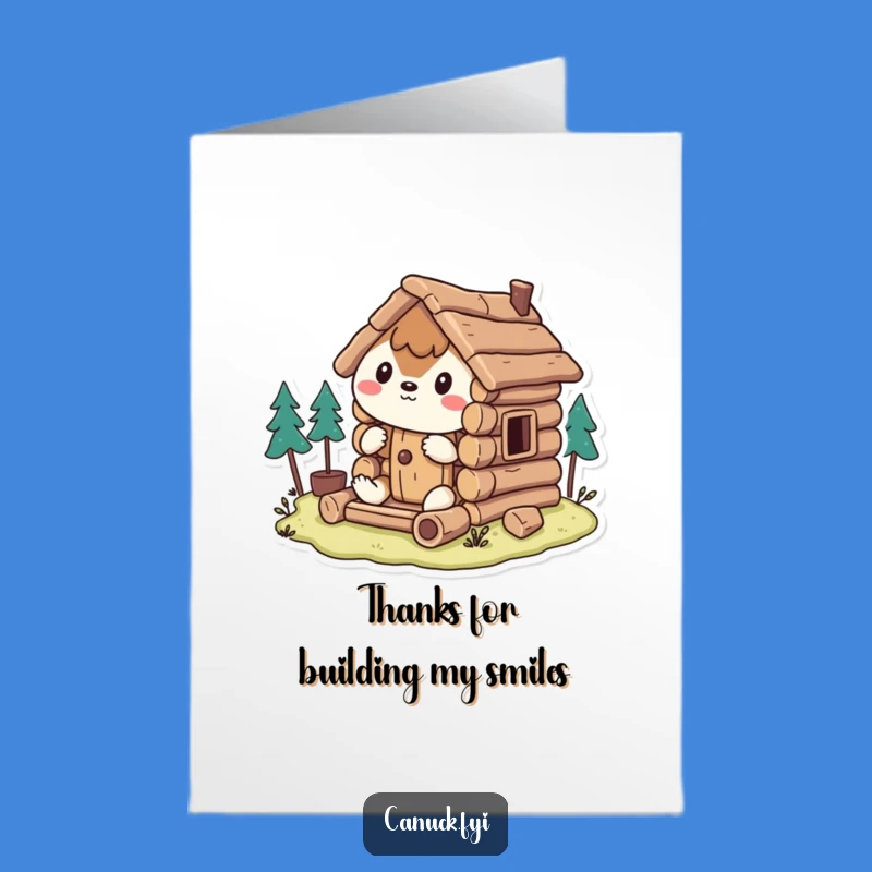 Free Printable Animal Thank You Card - Humorous Downloadable DIY Gift