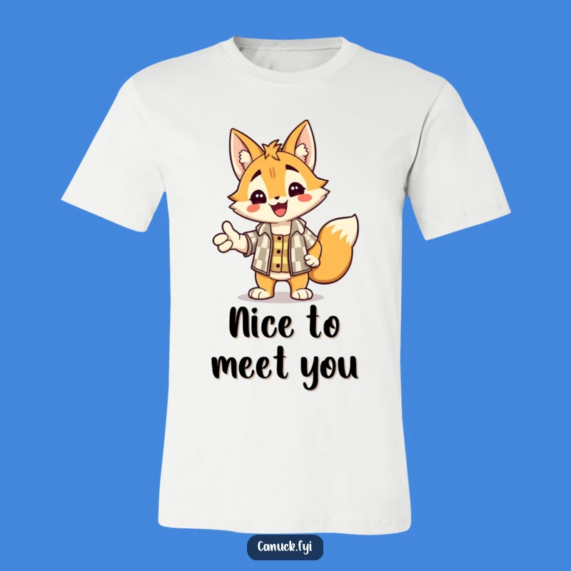 Funny Lynx Handshake T-Shirt - Checkered Shirt Buddy Tee for Warm Greetings