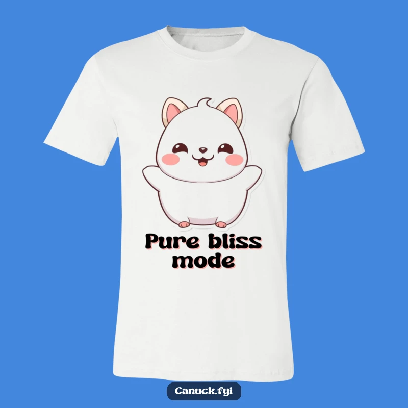 Funny Chubby Cat T-Shirt: Beaming with Pride, Happy Designer Apparel Gift